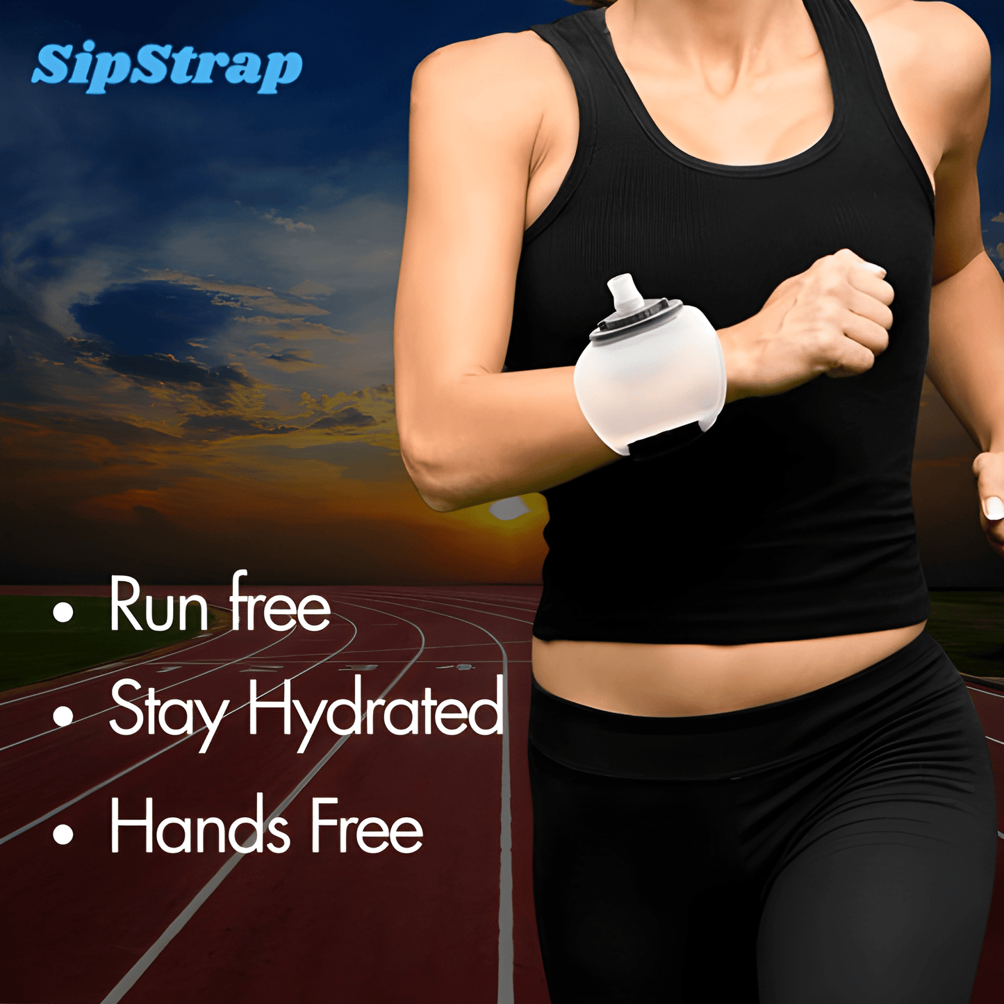 SipStrap - Wrist Water Bottle
